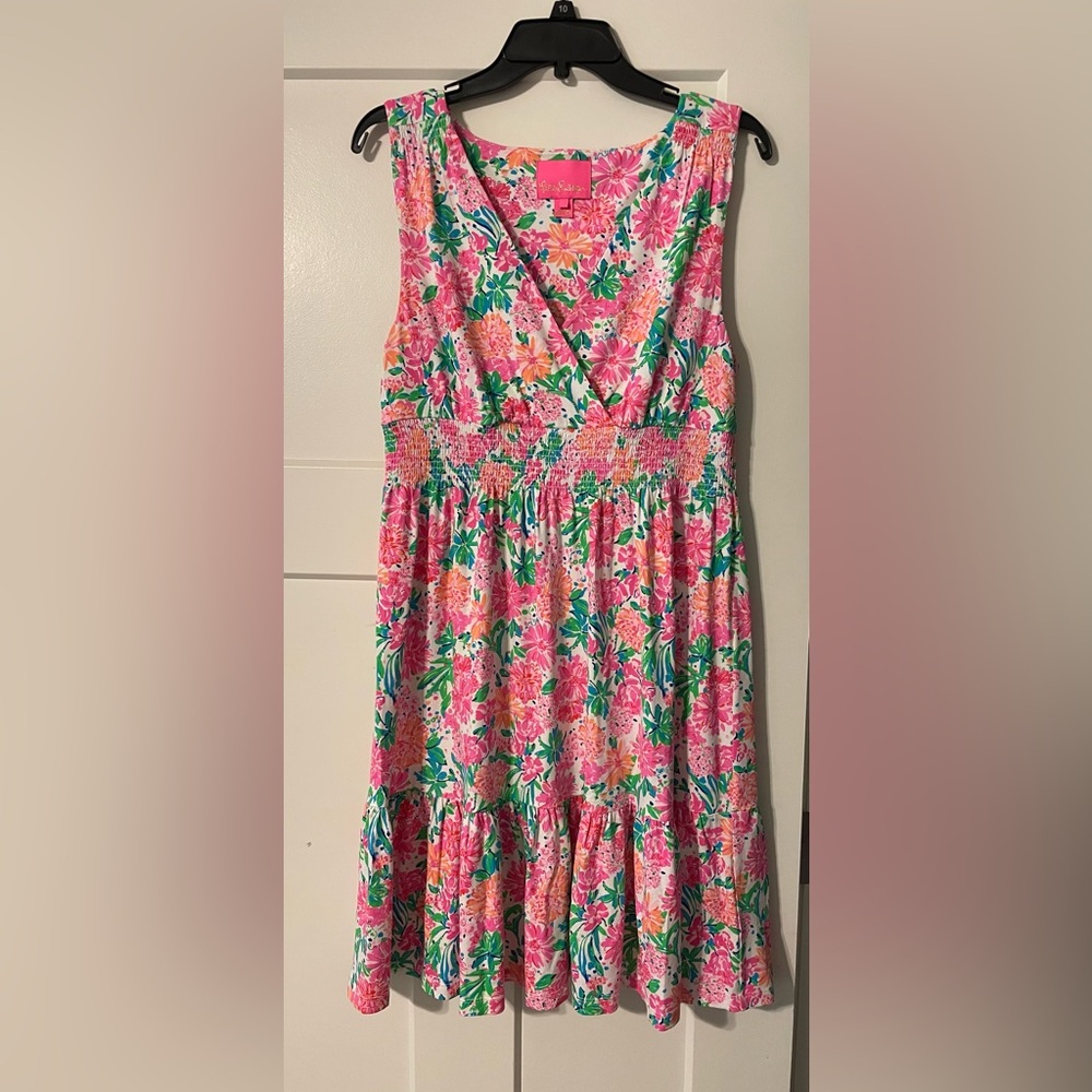 Lily Pulitzer Vivette Ruffle Dress - Picture 3 of 4